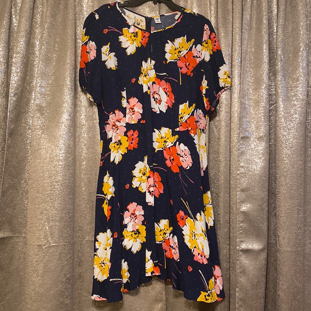 Multicolored Floral Dress